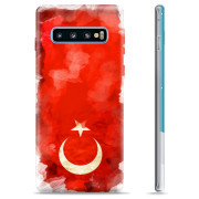Samsung Galaxy S10 TPU Case - Turkish Flag