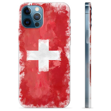 iPhone 12 Pro TPU Case - Swiss Flag