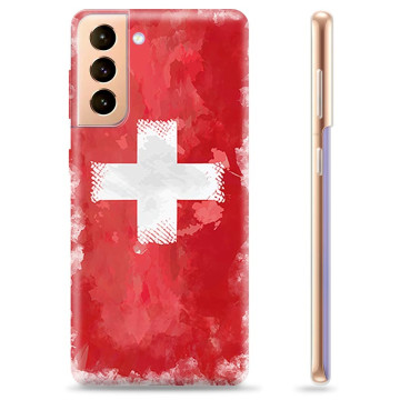 Samsung Galaxy S21+ 5G TPU Case - Swiss Flag