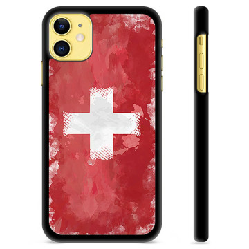 iPhone 11 Protective Cover - Swiss Flag