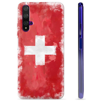 Huawei Nova 5T TPU Case - Swiss Flag