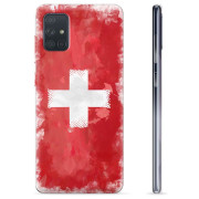 Samsung Galaxy A71 TPU Case - Swiss Flag