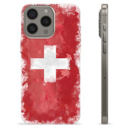 iPhone 15 Pro Max TPU Case - Swiss Flag
