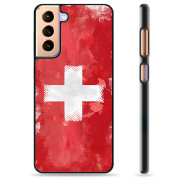 Samsung Galaxy S21+ 5G Protective Cover - Swiss Flag