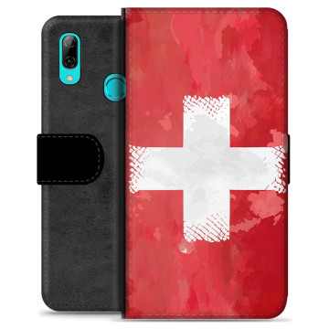 Huawei P Smart (2019) Premium Flip Case - Swiss Flag