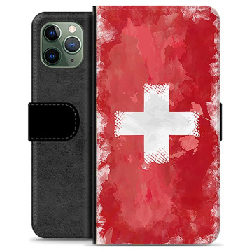 iPhone 11 Pro Premium Flip Case - Swiss Flag