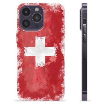iPhone 14 Pro Max TPU Case - Swiss Flag