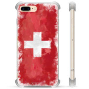 iPhone 7 Plus / iPhone 8 Plus Hybrid Case - Swiss Flag