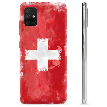 Samsung Galaxy A51 TPU Case - Swiss Flag