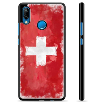Huawei P20 Lite Protective Cover - Swiss Flag