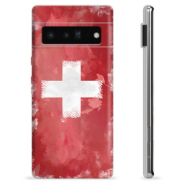 Google Pixel 6 Pro TPU Case - Swiss Flag