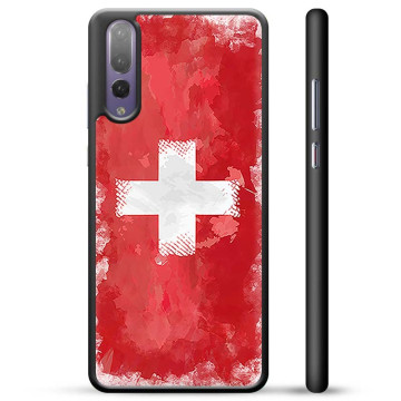 Huawei P20 Pro Protective Cover - Swiss Flag