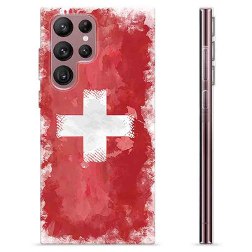 Samsung Galaxy S22 Ultra 5G TPU Case - Swiss Flag