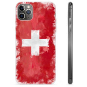 iPhone 11 Pro Max TPU Case - Swiss Flag