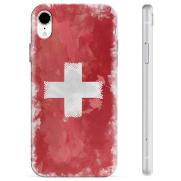 iPhone XR TPU Case - Swiss Flag