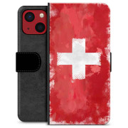 iPhone 13 Mini Premium Flip Case - Swiss Flag