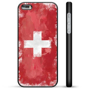 iPhone 5/5S/SE Protective Cover - Swiss Flag