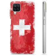 Samsung Galaxy A12 TPU Case - Swiss Flag