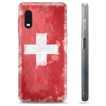 Samsung Galaxy Xcover Pro TPU Case - Swiss Flag