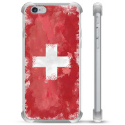 iPhone 6 Plus / 6S Plus Hybrid Case - Swiss Flag