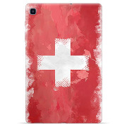 Samsung Galaxy Tab S6 Lite TPU Case - Swiss Flag
