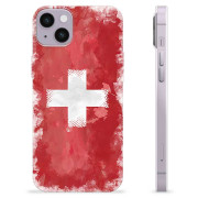 iPhone 14 Plus TPU Case - Swiss Flag