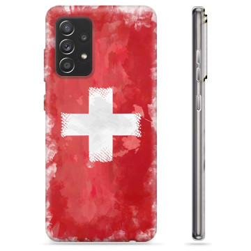 Samsung Galaxy A52 5G, Galaxy A52s TPU Case - Swiss Flag