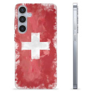 Samsung Galaxy S24+ TPU Case - Swiss Flag