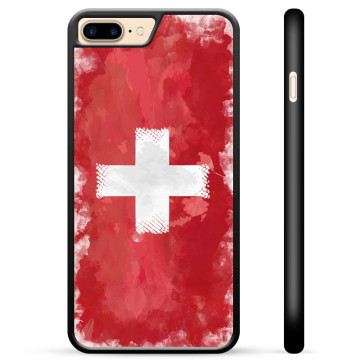 iPhone 7 Plus / iPhone 8 Plus Protective Cover - Swiss Flag