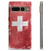 Google Pixel 7 Pro TPU Case - Swiss Flag