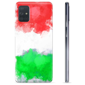 Samsung Galaxy A71 TPU Case - Italian Flag