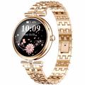 AK73 Women's Smart Watch with Rhinestone Stainless Steel Strap