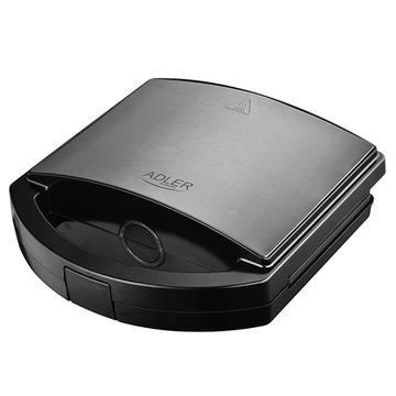 Adler AD 3069 Sandwich Maker - 1000W - Black