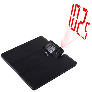 Adler AD 8182 Bathroom Scale with Projector - Black