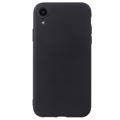 Anti-Fingerprint Matte iPhone XR TPU Case - Black