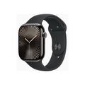 Apple Watch 10 LTE MWY33QN/A - Aluminum, Black Sport Band, S/M, 46mm - Jet Black