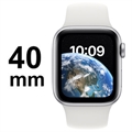 Apple Watch SE (2022) LTE MNPP3FD/A - White Sport Band, 40mm - Silver