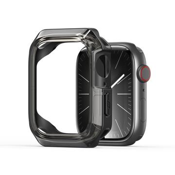 Apple Watch Series 10 Dux Ducis Tamo Hybrid Case - 42mm - Black / Transparent Black