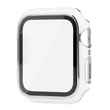 Apple Watch Series SE (2022)/SE/6/5/4 Case with Tempered Glass Screen Protector - 44mm - Clear