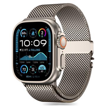 Apple Watch Series Ultra 2/Ultra/10/9/8/7/6/SE (2022)/SE Tech-Protect Milano Strap - 49mm/46mm/45mm/44mm - Titanium