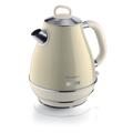 Ariete Vintage Electric Kettle - 1.7L, 2000W - Beige