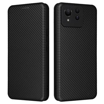 Asus Zenfone 11 Ultra Flip Case - Carbon Fiber