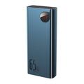 Baseus Adaman Metal Digital Display Quick Charge Power Bank 20000mAh/65W - 2xUSB-A, USB-C (Open-Box Satisfactory) - Blue