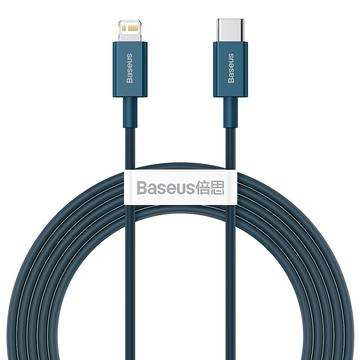Baseus Superior Series USB-C / Lightning Cable - 2m, 20W - Blue