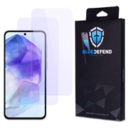 Samsung Galaxy A55 BlueDefend Anti-Blue Light Tempered Glass Screen Protector - 2 Pcs.