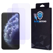 iPhone 11 Pro Max BlueDefend Anti-Blue Light Tempered Glass Screen Protector - 2 Pcs.