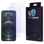 iPhone 12 Pro BlueDefend Anti-Blue Light Tempered Glass Screen Protector - 2 Pcs.