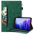 Business Style Samsung Galaxy Tab A7 10.4 (2020) Smart Folio Case - Green