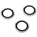 iPhone 14 Pro/14 Pro Max Camera Lens Protector - 3 Pcs. - Silver