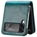 Card Series Samsung Galaxy Z Flip4 5G Wallet Case - Blue